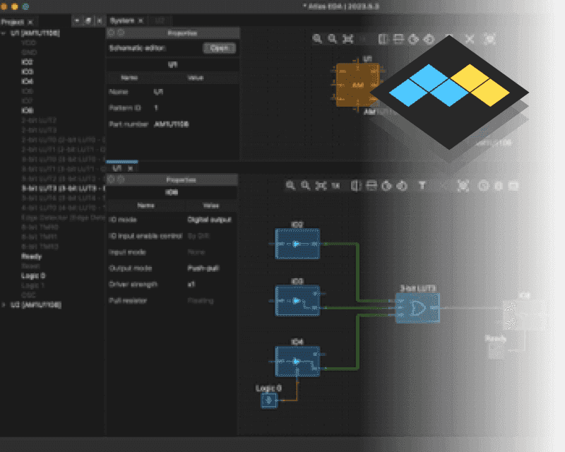 Free schematics capture tools Atlas EDA available for download